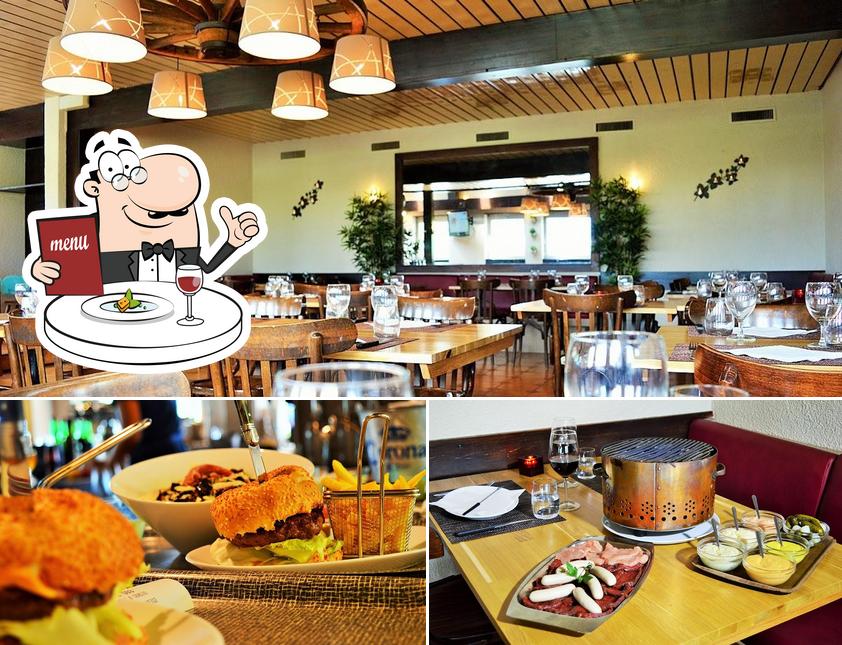 Tra le varie cose da Restaurant du Nant d’Avril si possono trovare la cibo e interni