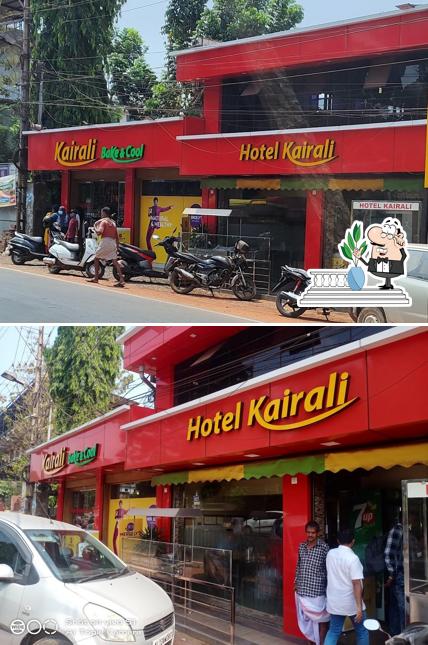 The exterior of Hotel Kairali