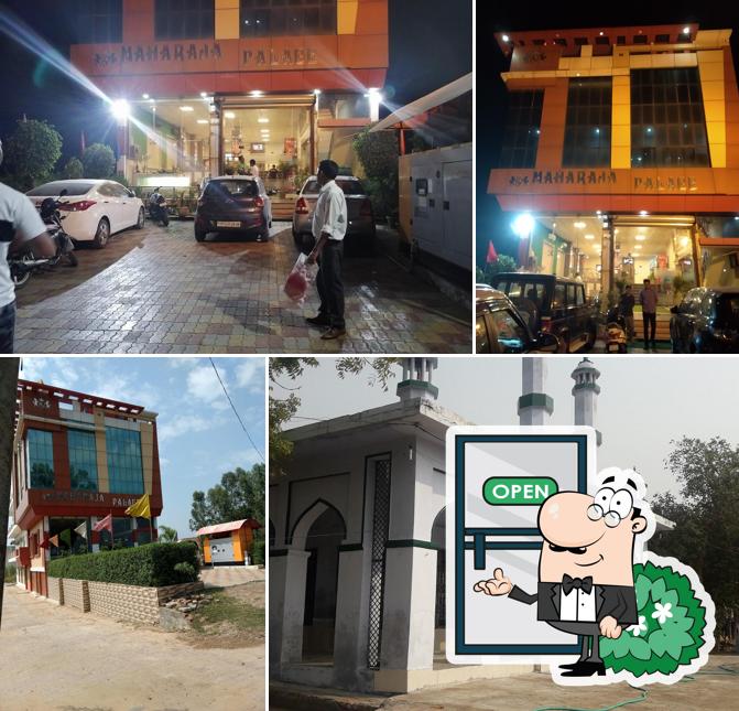 Enjoy the view at the outside area of Hotel Maharaja Palace in Jhajjar