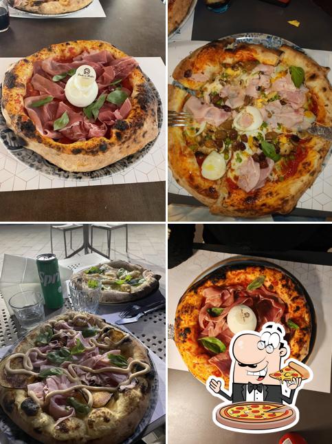 A Il Capriccio, puoi ordinare una bella pizza