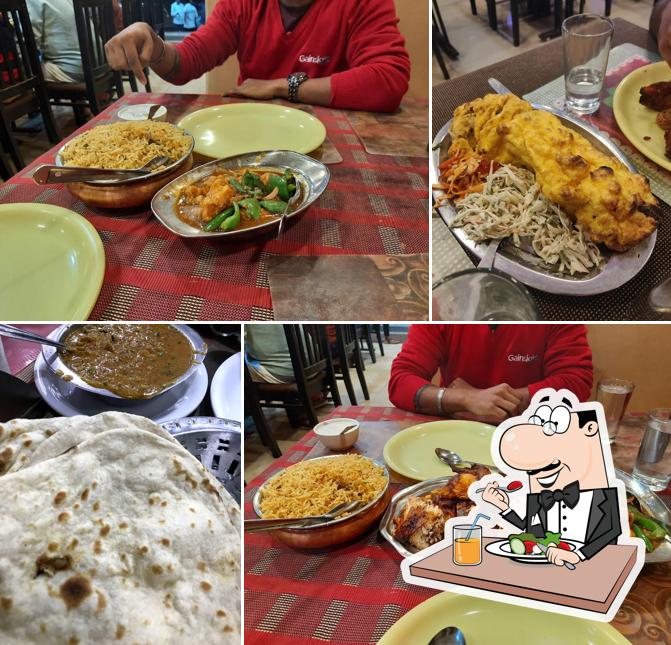 Food at Kabab Corner