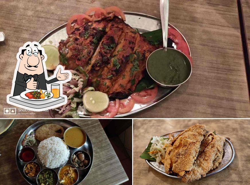 Food at Kokni Kanteen Goa