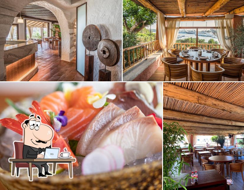 Gli interni di novikov porto cervo