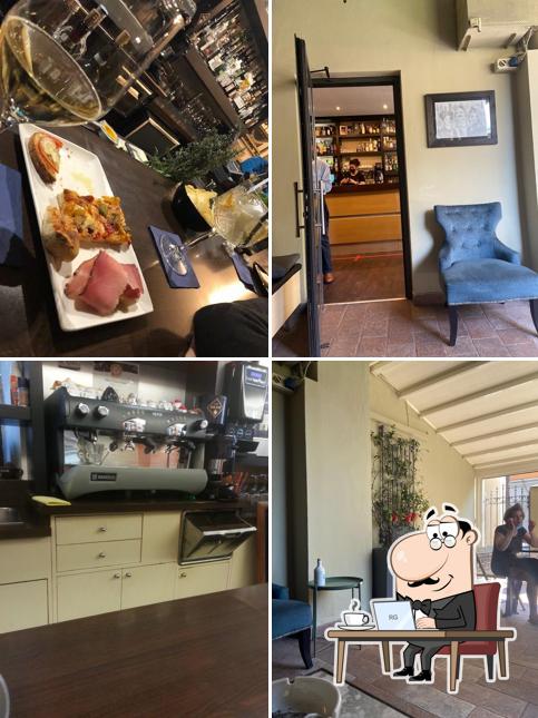Gli interni di In Vino Veritas Caffè