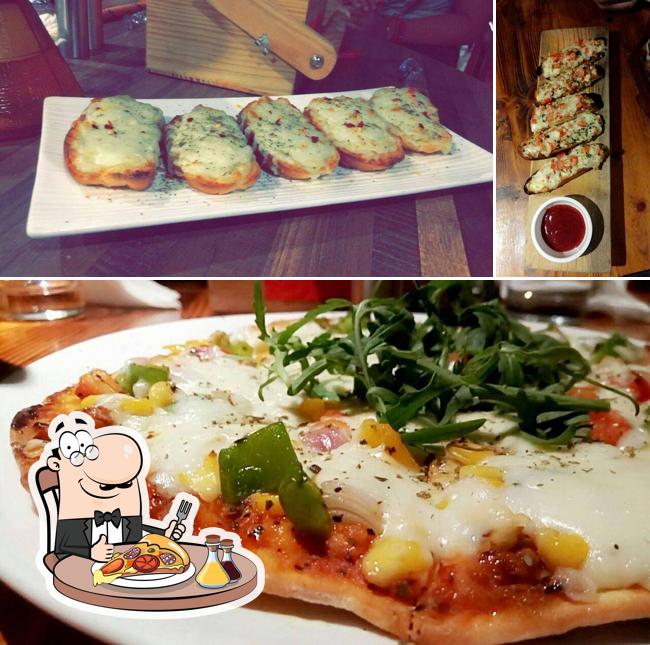 Pick pizza at One Bottle Down