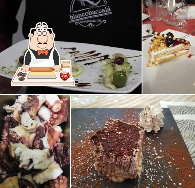 Ristorante Biancobaccalà offre un'ampia gamma di dolci
