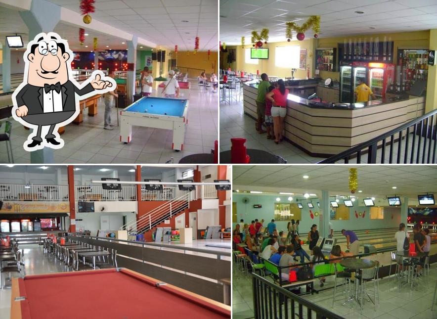 Veja imagens do interior do Boliche Big Bowl