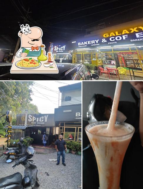 Meals at Galaxy bakery & coffee corner