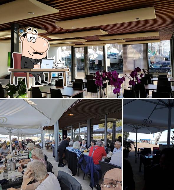 Dai un'occhiata agli interni di Restaurant La Capitainerie