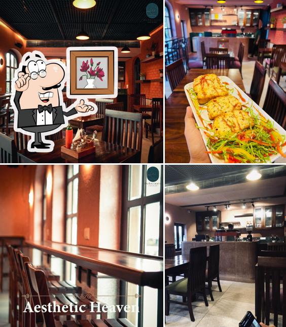 The interior of Mr. Macchiato