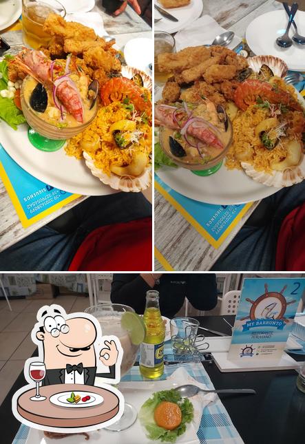 Cibo al Ristorante My Barrunto