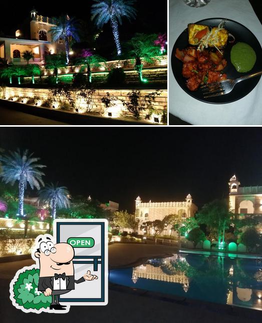 Palette - Man Singh Hotel And Resorts is distinguished by exterior and food
