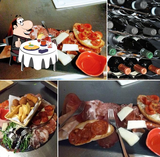 Piatto di formaggi al Pizzeria Scacco Matto