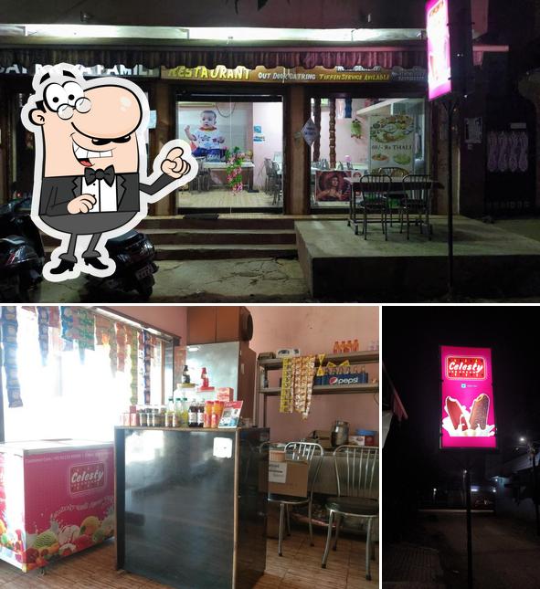 The interior of Sai kripa Thali pickup and home delivery services, monthly services available