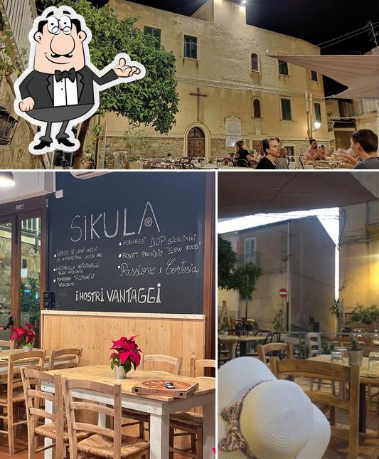 Gli interni di Sikula - Pizza e cucina Tradizione siciliana