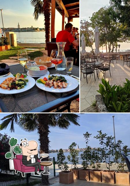 La immagine della interni e esterno di Restaurant Sunset Porec