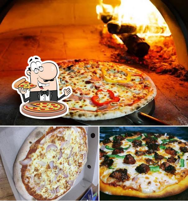 Pick pizza at The Burger House & Grills