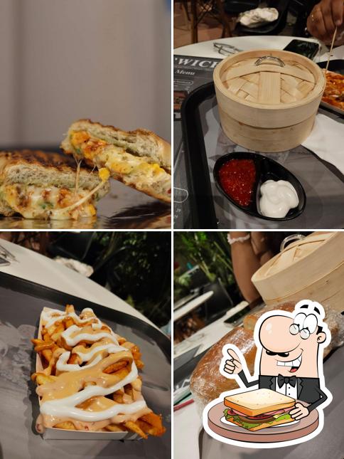 Grilled cheese sandwich at S'wich