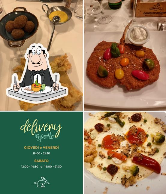 Platti al Osteria Al Coniglio Bianco