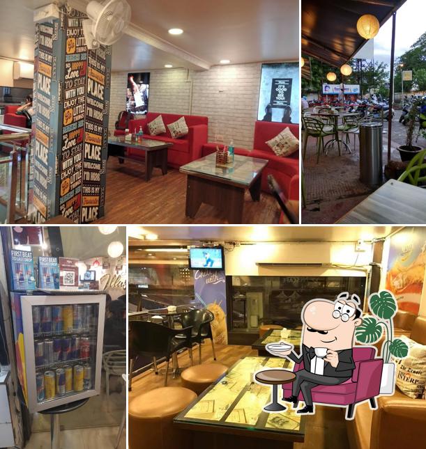 The interior of Café Illusions