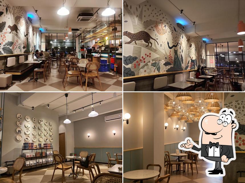 The interior of Third Wave Coffee