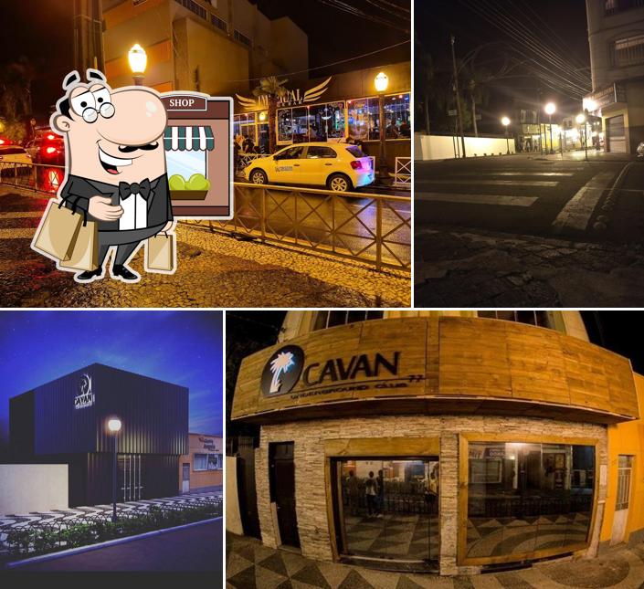 O exterior do CAVAN77