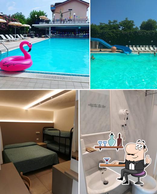 Gli interni di Hotel Minerva