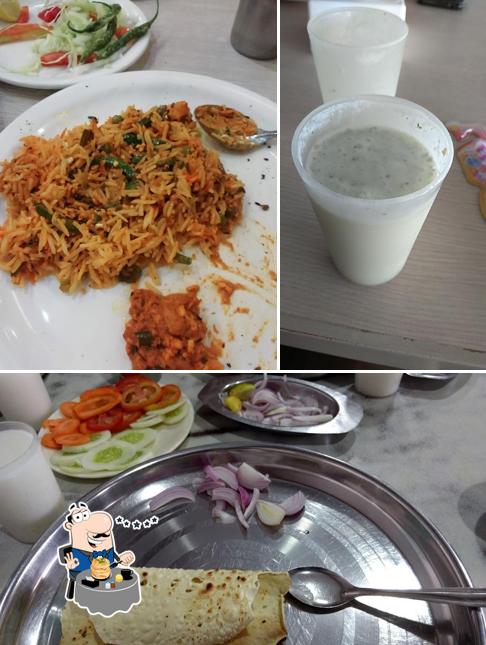 The restaurant's food and beverage