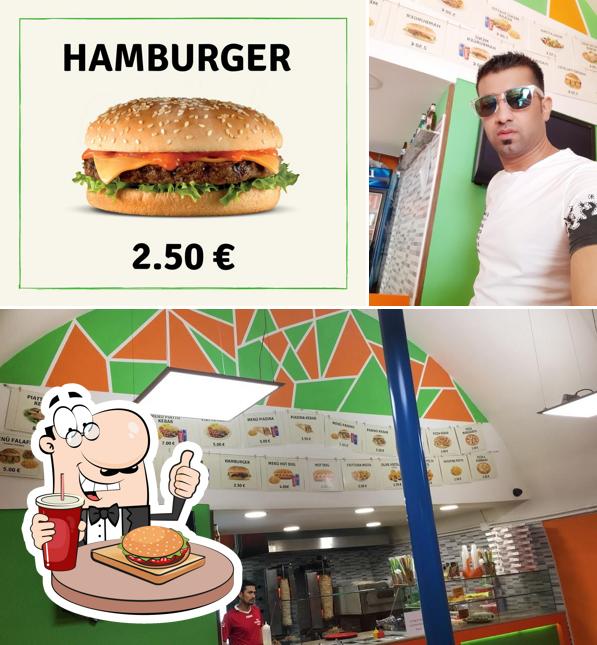 Ordina un hamburger a Istanbul Kebab