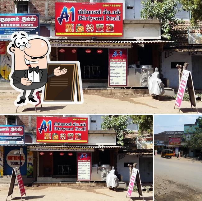 The exterior of A1 Biryani Stall