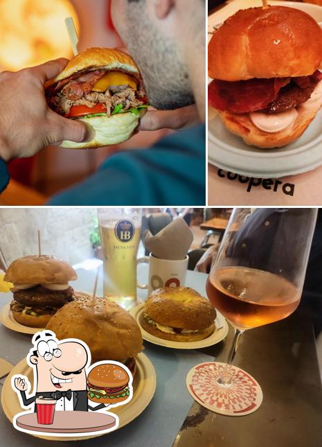 Prova un hamburger a Coopera