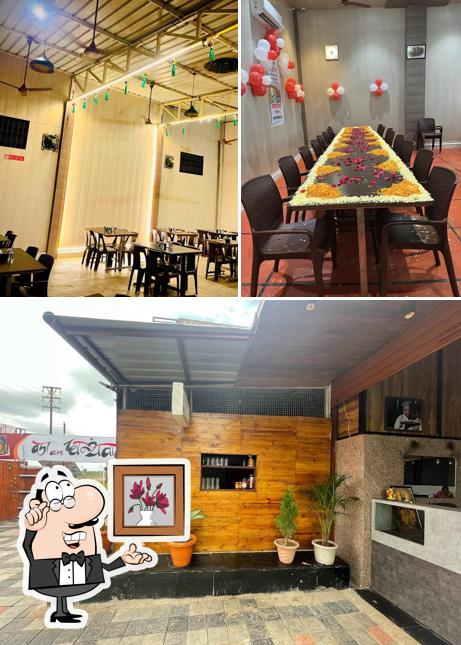The interior of Hotel Annapurna pure veg