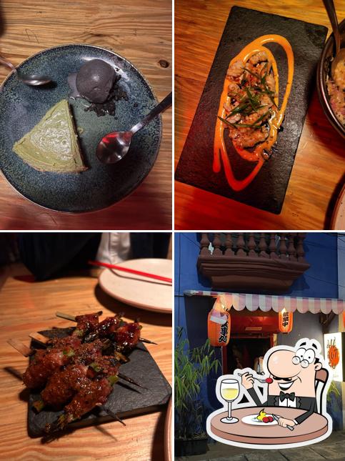 Food at Makutsu - Japanese & Asian Bar