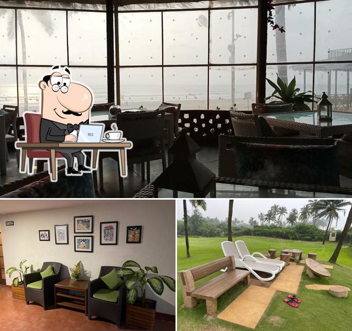 The interior of Masa Beach Shack