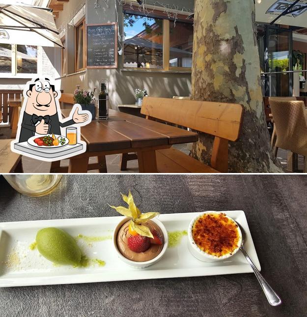 Creme brulee al Restaurant Pizza Steakhouse Anny