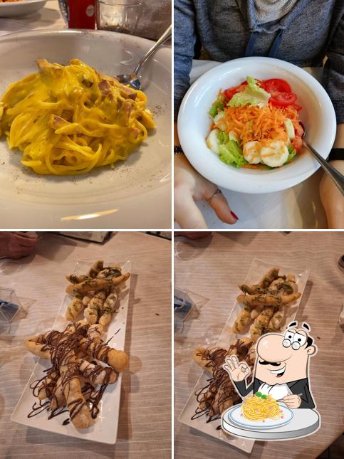 Spaghetti alla carbonara al Ristorante Pizzeria Da Riki