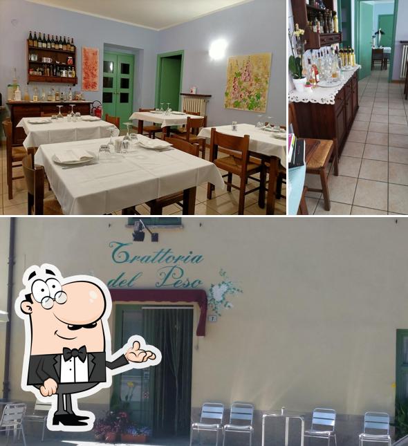 Gli interni di Trattoria Del Peso