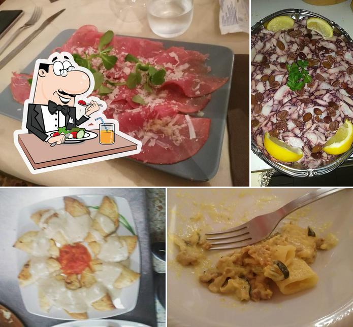 Cibo al Trattoria del sole