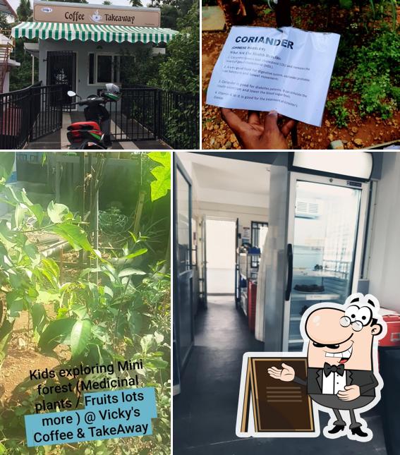 The exterior of Vicky's Coffee & TakeAway