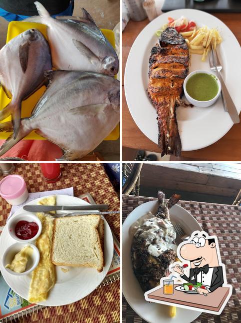 Food at S2 Beach Shack and Cottages