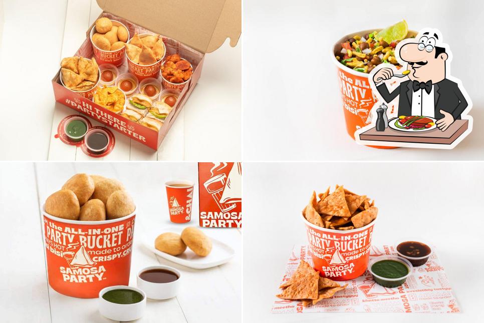 Meals at Samosa Party Nexus Shantiniketan