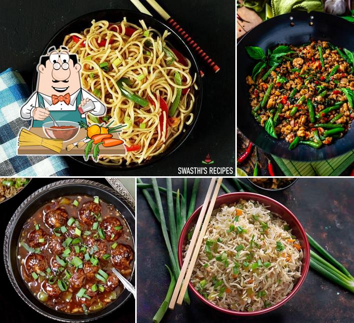 Spaghetti bolognese at Wong's Chinese