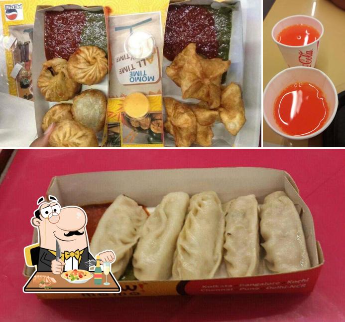 This is the image showing food and beverage at Wow! Momo