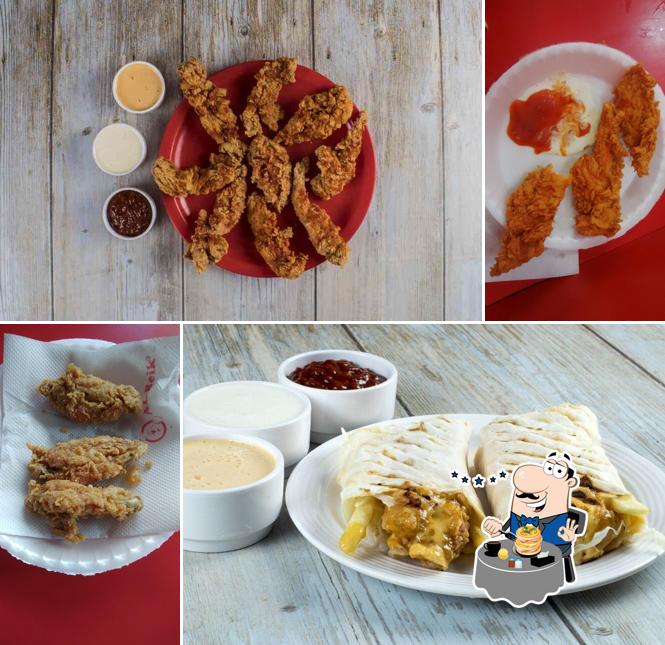 Food at Al- Beik Fast Food Corner