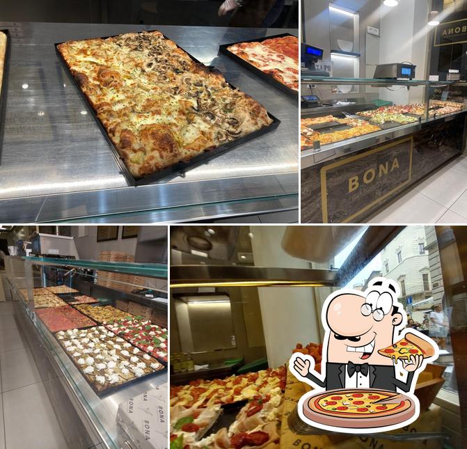 Scegli una pizza a Bona Pizza Roma [ Tor Millina ]