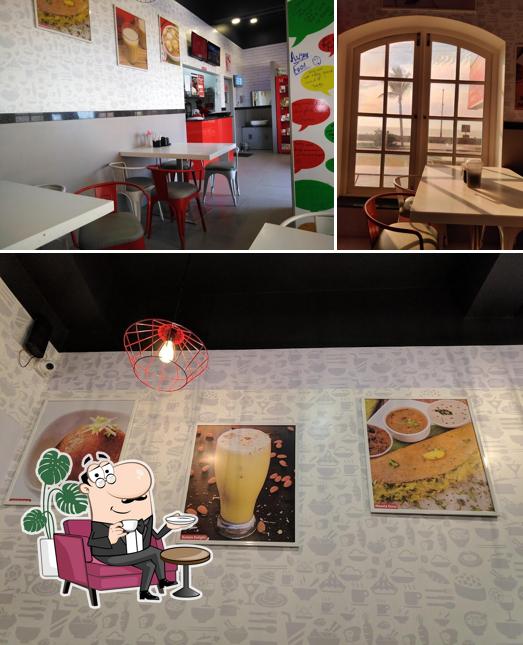Check out how Cafe Udupi Ruchi looks inside