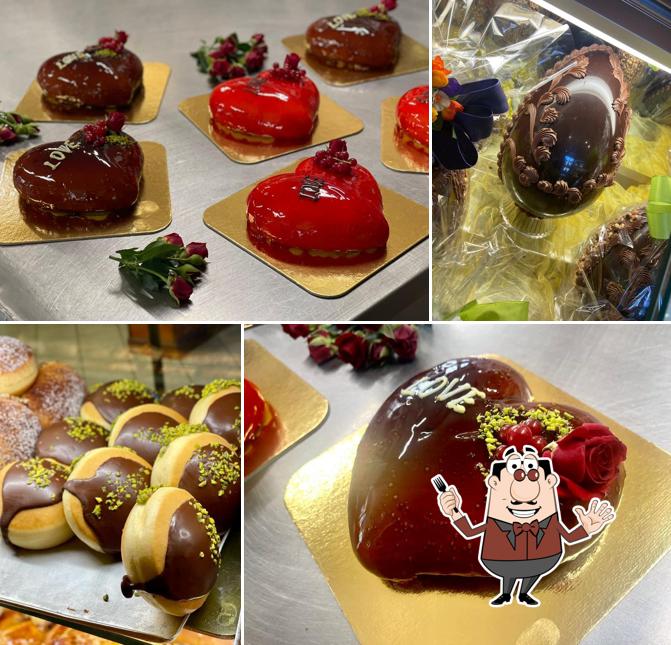 Platti al Pasticceria Claudio