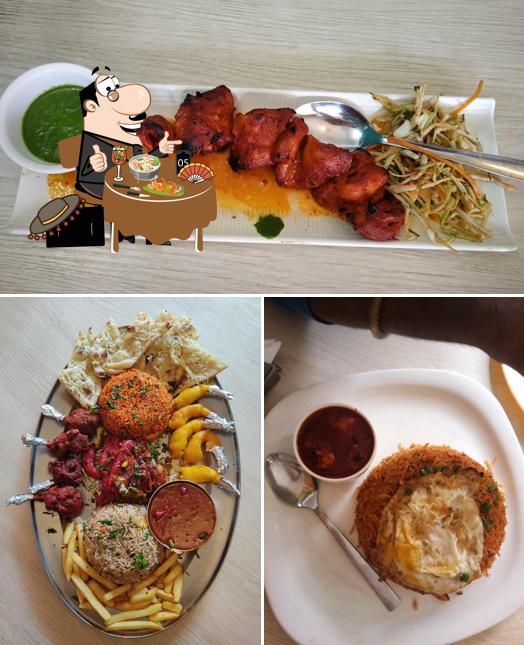 Food at Kross Roads Restaurant