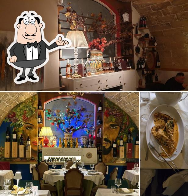 Gli interni di Le Caserie