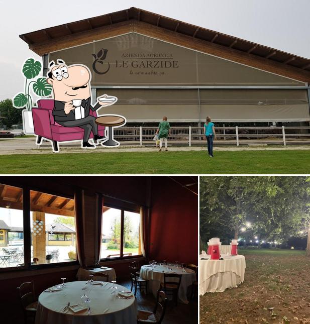 Gli interni di Le Garzide